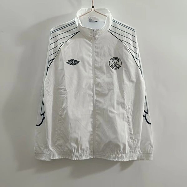 PSG White Windbreaker 2025/26