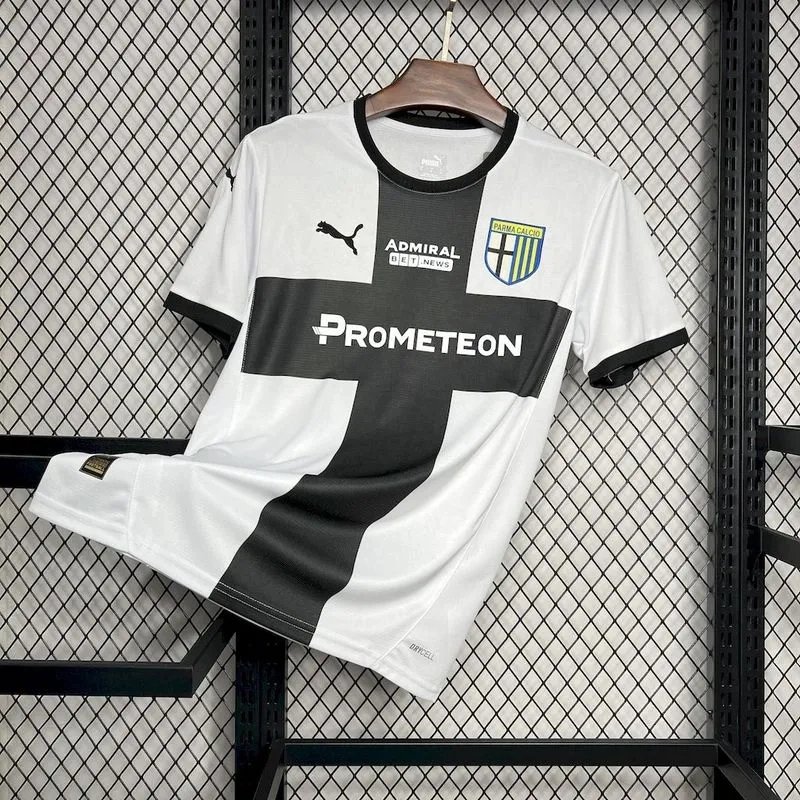 00d6f4a84afa085cd60c921d288ff27c0bbf6f37 Parma Soccer Jersey Home Custom Shirt 2024/25