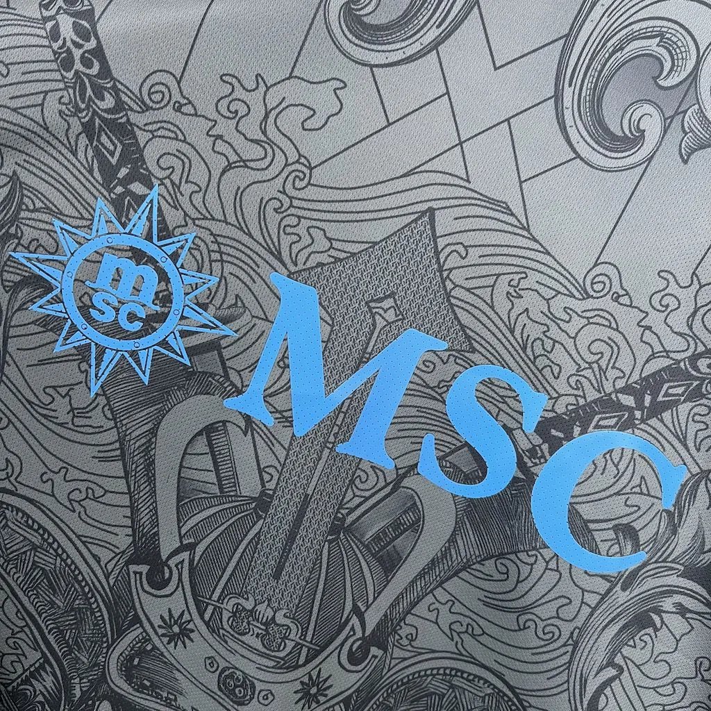 Napoli Soccer Jersey Third Away Custom Shirt 2024/25