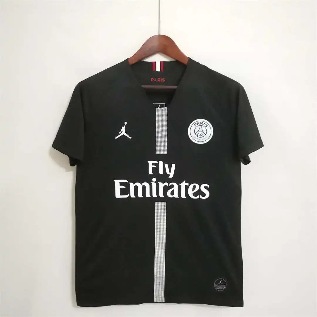 PSG Retro Jersey Champions League Home Soccer Shirt 2018/19