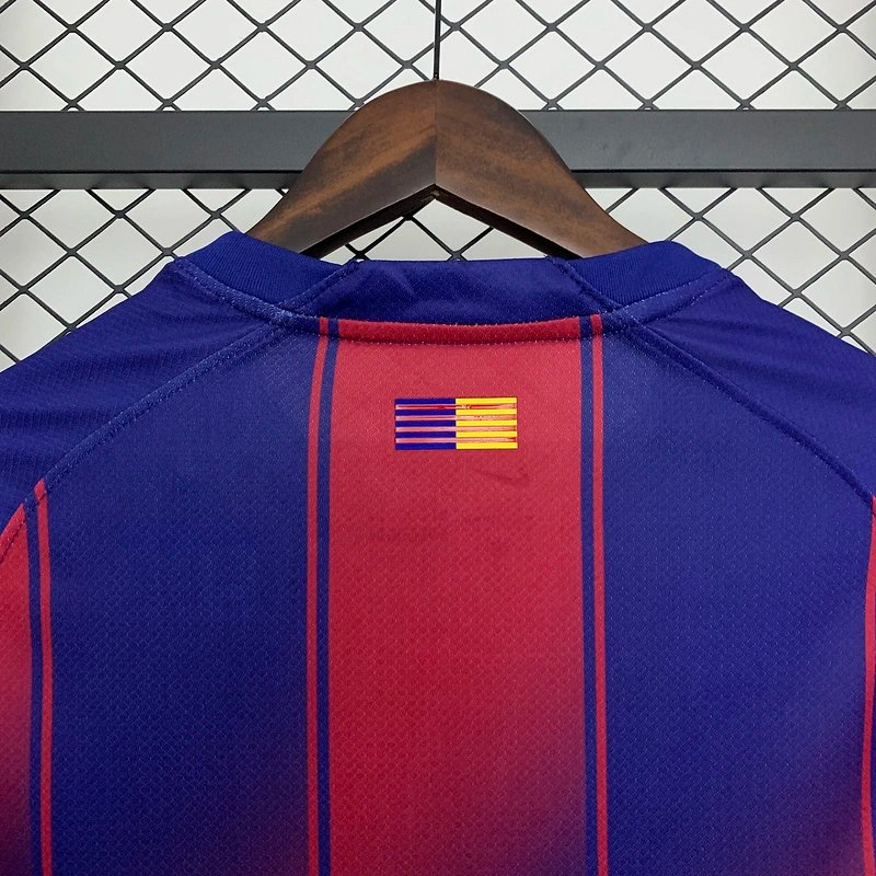 Barcelona Home Soccer Jersey Custom Shirt 2025/26