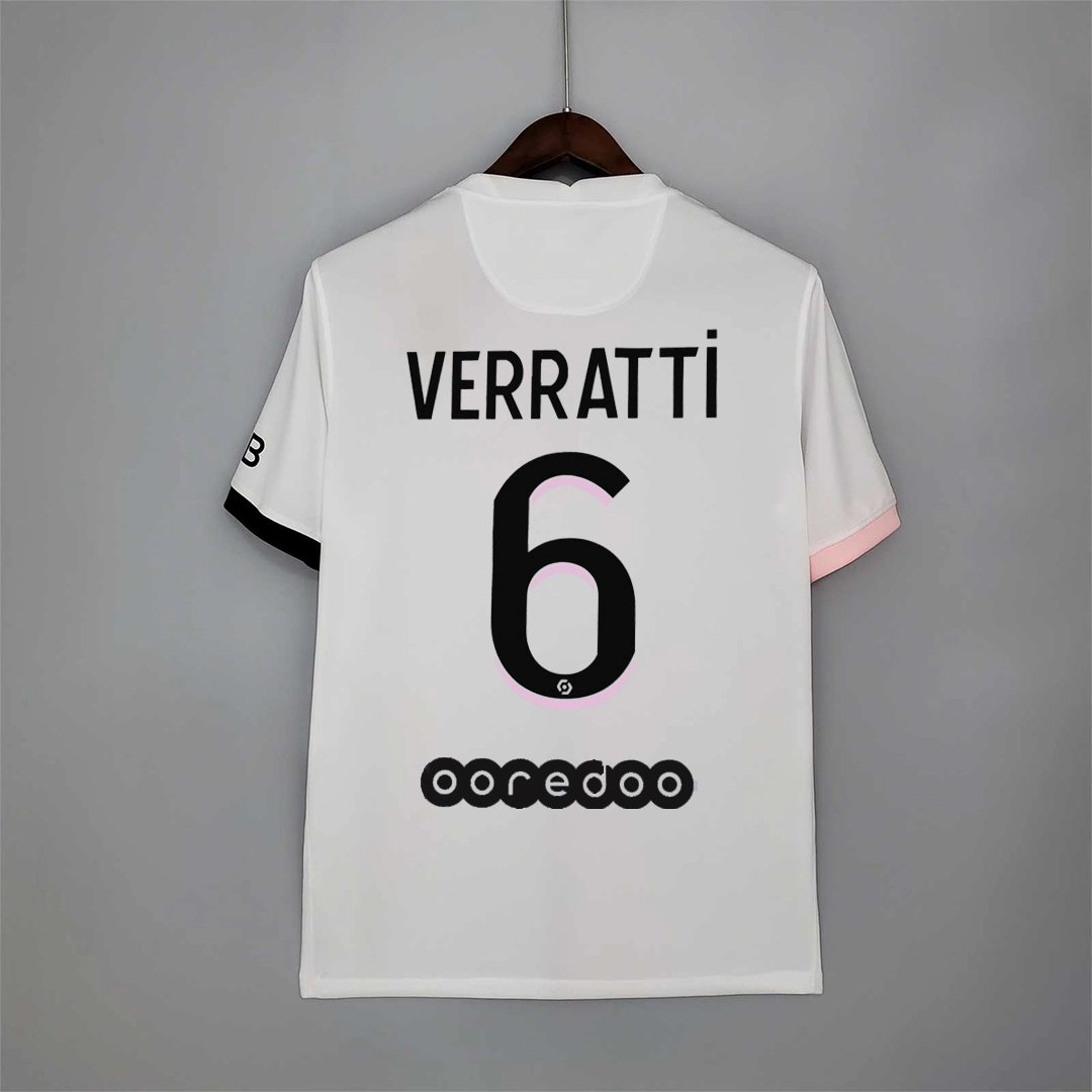 PSG Retro Jersey Away Soccer Shirt 2021/22