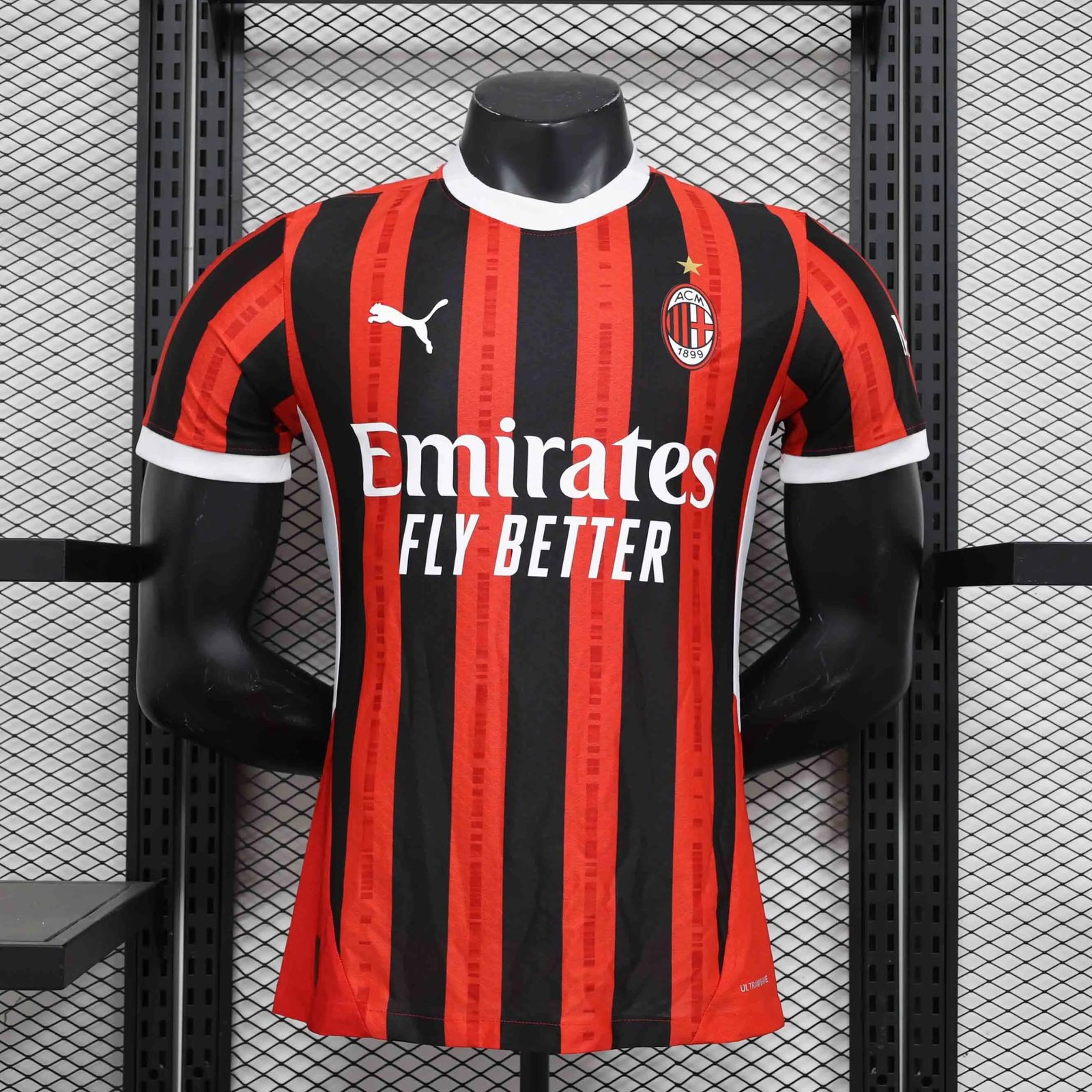 04a2b1cb40bdc4b7cfed45d56451a9d5e3d929c7 AC Milan Authentic Soccer Jersey Home Shirt 2024/25