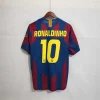 Barcelona Retro Jersey Home Soccer Shirt 2005-06