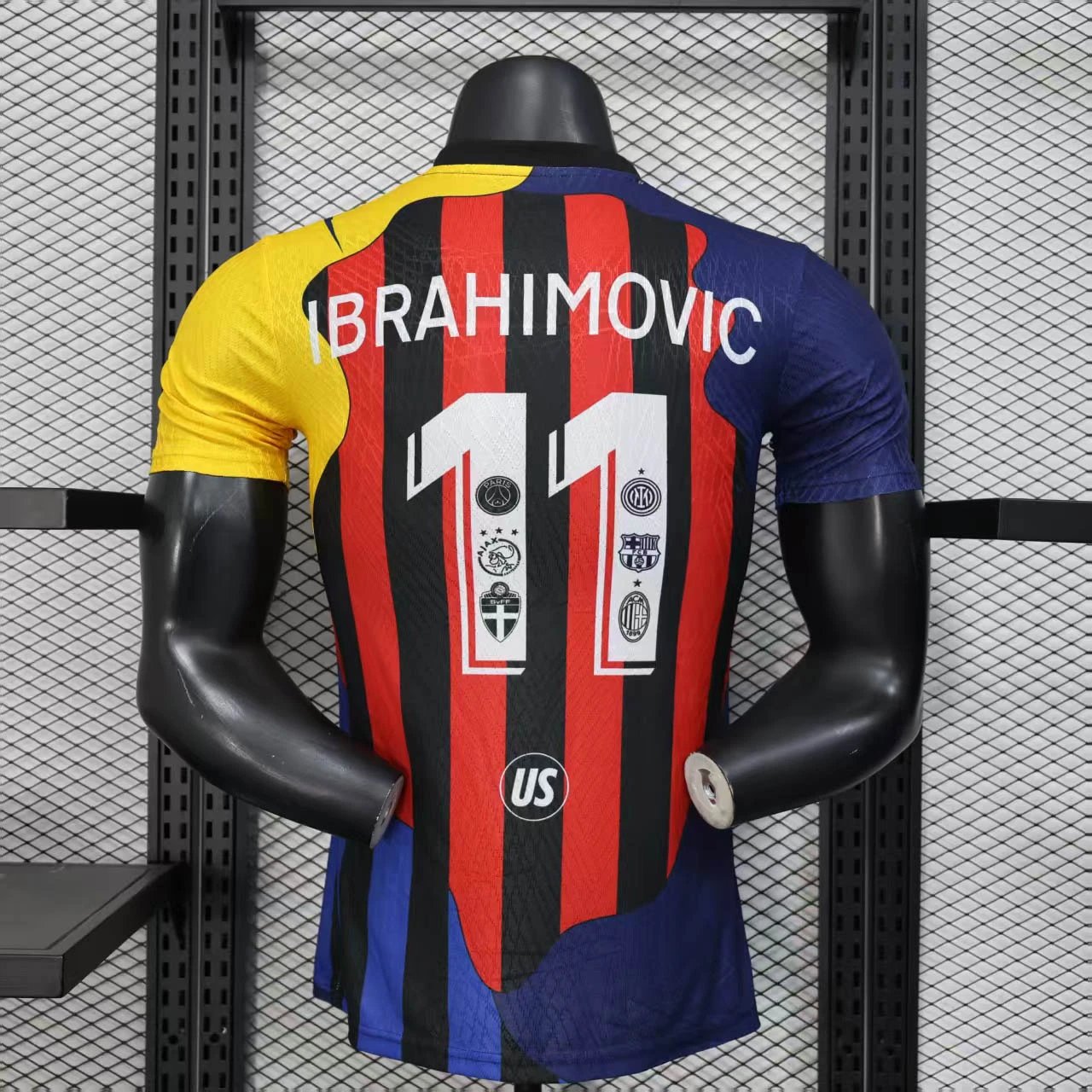 IBRAHIMOVIC Authentic Commemorative Edition Shirt 2025/26 - All Club Mix