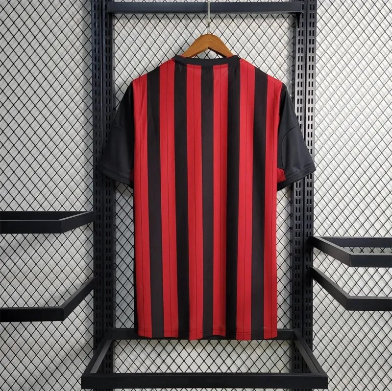 05d7a758d6aa17275ef3854787280eae78672ba2 AC Milan Retro Soccer Jersey Home Custom Shirt 2013/14