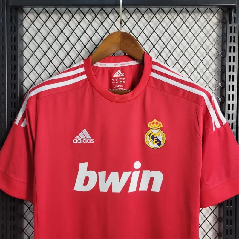 Real Madrid Retro Jersey Away Soccer Shirt 2011/12
