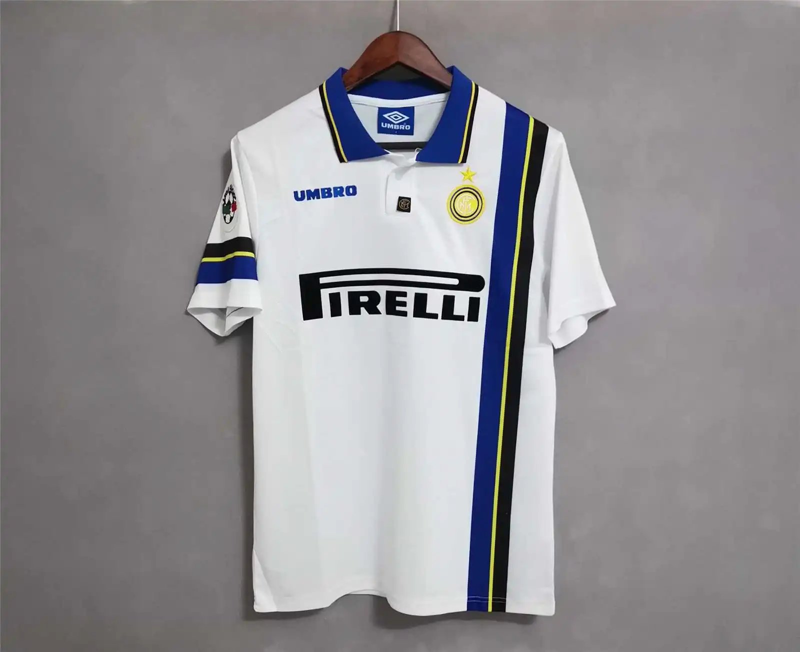 Inter Milan Jersey Custom Away Soccer Jersey 1997/98