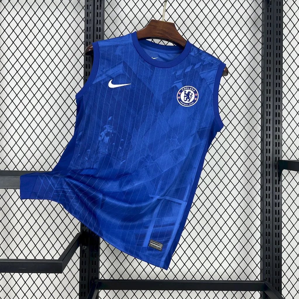 Chelsea Football Jersey Home Custom Vest 2025/26