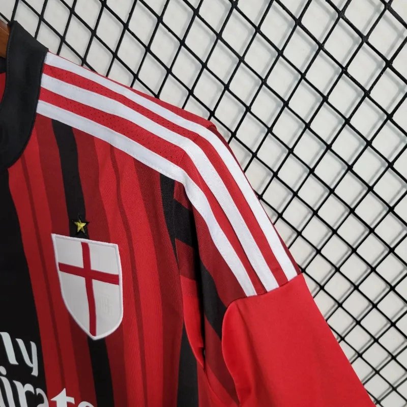 06dc2d49f5c1e9af73b06e99ccc09c31821b573c AC Milan Retro Soccer Jersey Home Custom Shirt 2014/15