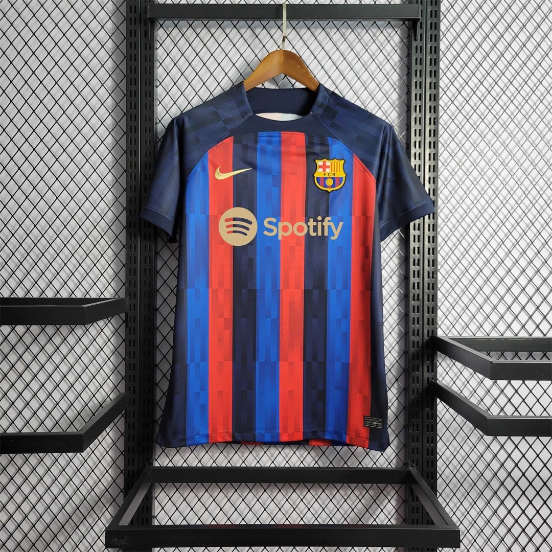 0778b49ea87d9a08f3c82cff604d7e50fe7000f4 Barcelona Home Soccer Jersey Custom Shirt 2022/23