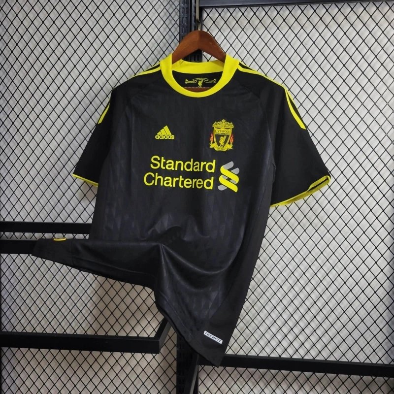 077c672b27d1ba60b46ce57aa0f82871b8737cf4 Liverpool Retro Football Jersey Away Custom Shirt 2010/11
