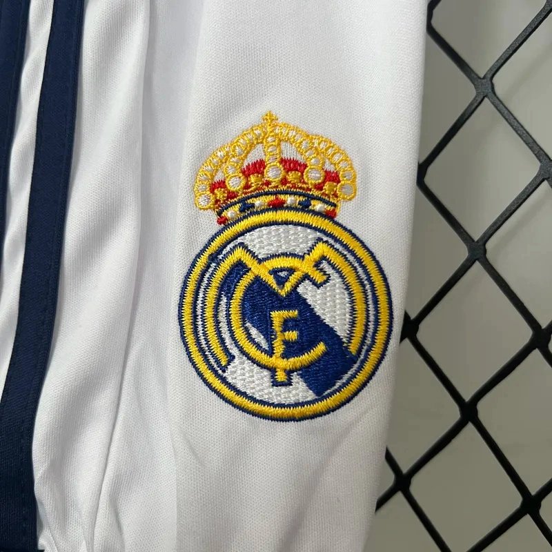 Real Madrid Retro Jersey Home Kids Kit Jersey+Shorts 2012/13