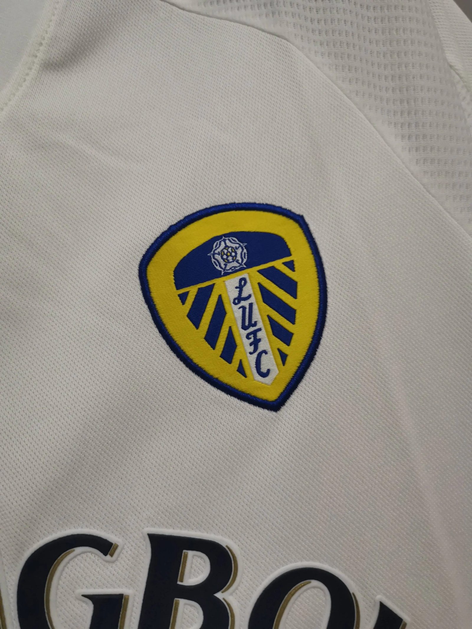 Leeds United Retro Football Jersey Home Shirt 2000/01