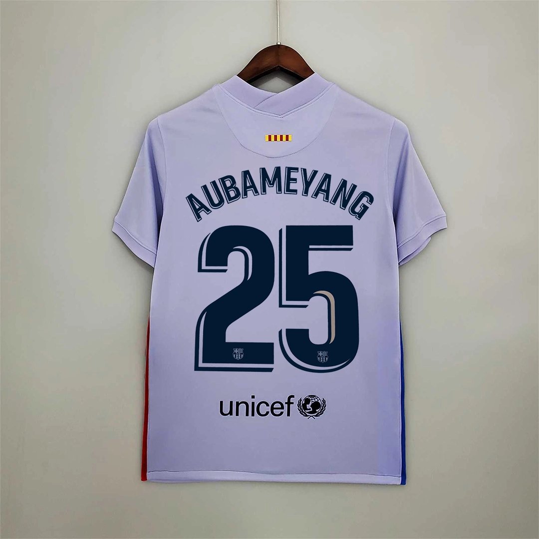 Barcelona Retro Jersey Away Soccer Shirt 2021/22