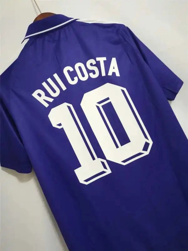 Fiorentina Retro Soccer Jersey Home Custom Shirt 1998/99