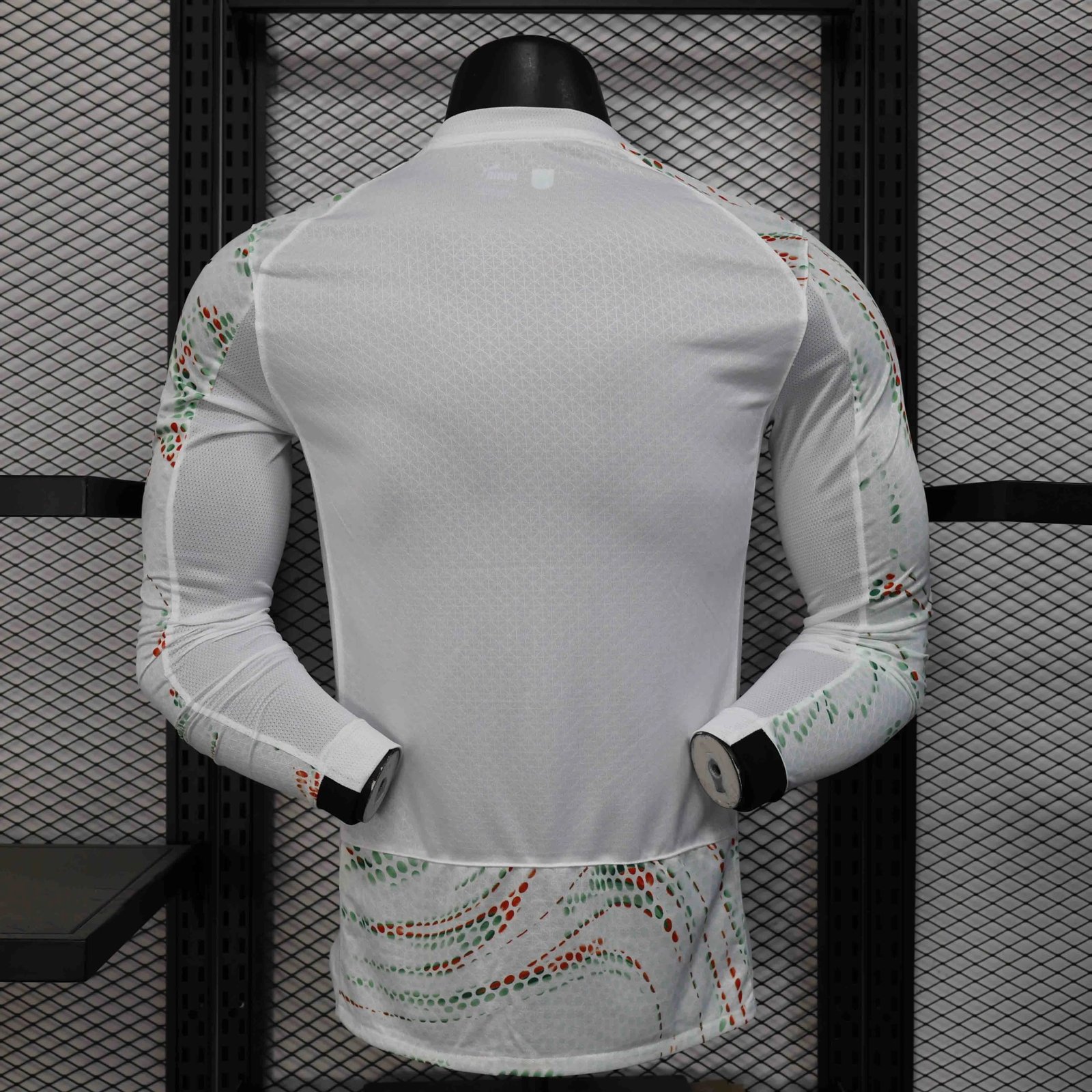 Portugal Authentic Soccer Jersey Away Long Sleeve Shirt 2025