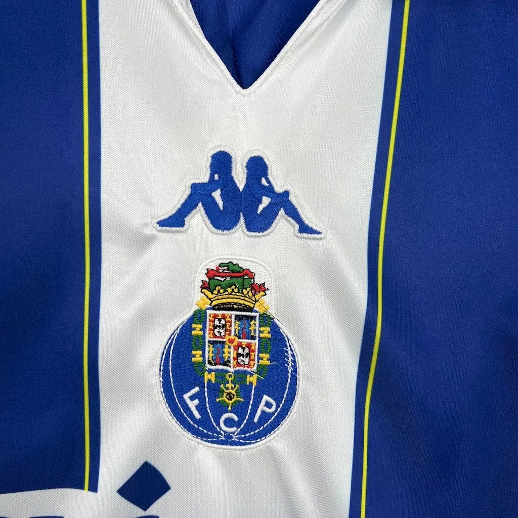 FC Porto Retro Soccer Jersey Home Custom Shirt 1999/00