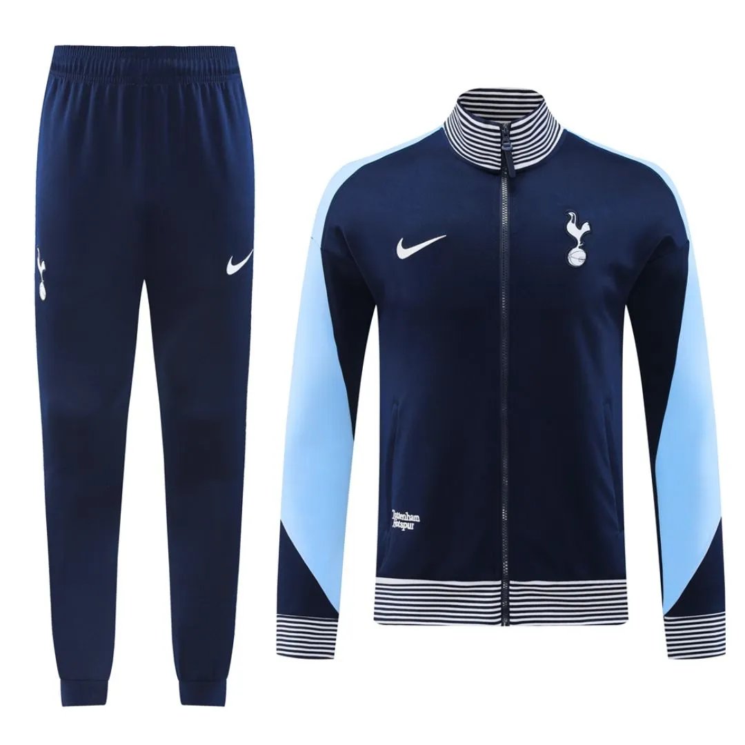 Tottenham Hotspur Full-Zip Training Kit (Jacket+Pants) Navy 2024/25