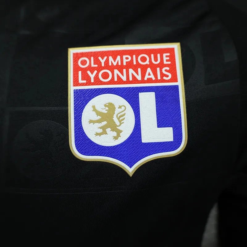 Olympique Lyonnais Authentic Soccer Jersey Away Shirt 2024/25