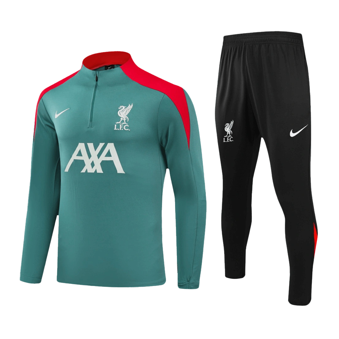 Kids Liverpool Zipper Sweat Kit(Top+Pants) 2024/25