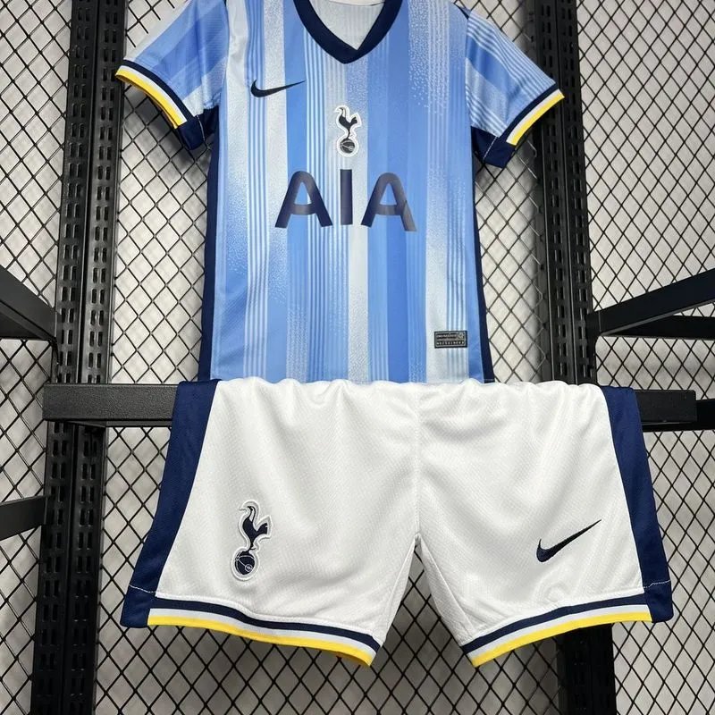 Tottenham Hotspur Football Jersey Away Kids Kit Jersey+Shorts 2024/25
