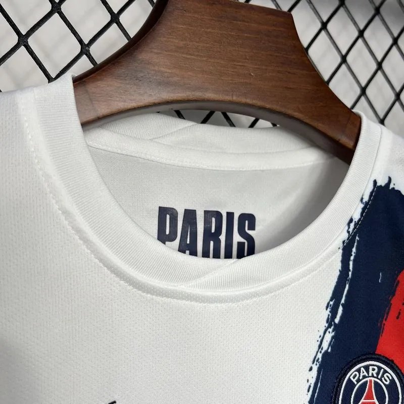 PSG Soccer Jersey Away Kids Kit Jersey+Shorts 2024/25