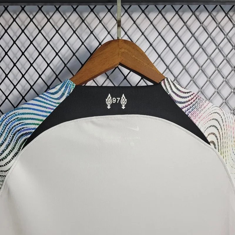 0e635a37c4664427cf44f6319fa14694fb4a3024 Liverpool Football Jersey Away Custom Shirt 2022/23