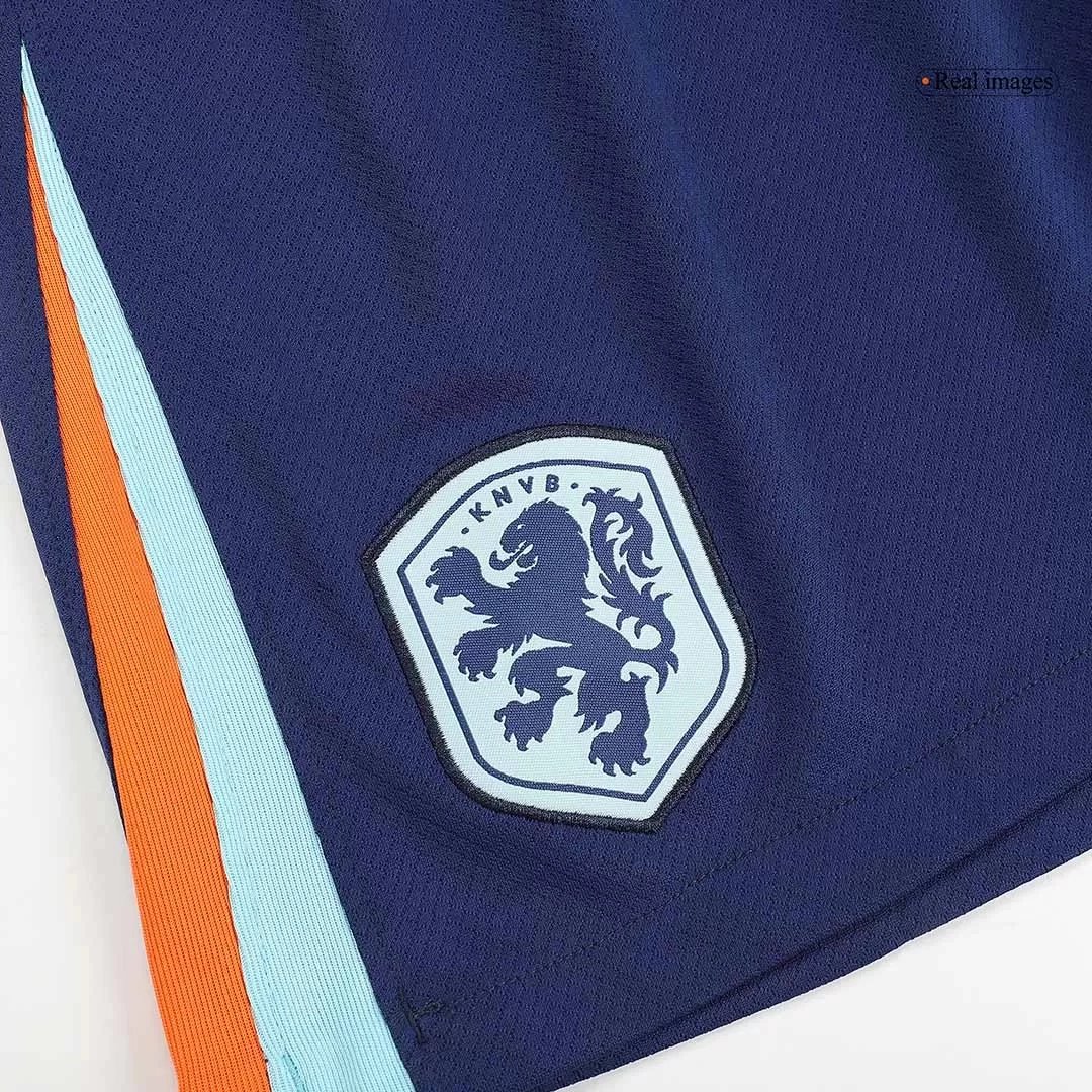 0e8a01cf9d6b7984bb2b4dca4f084df75a1a0928 Netherlands Soccer Jersey Away Custom Shorts EURO 2024