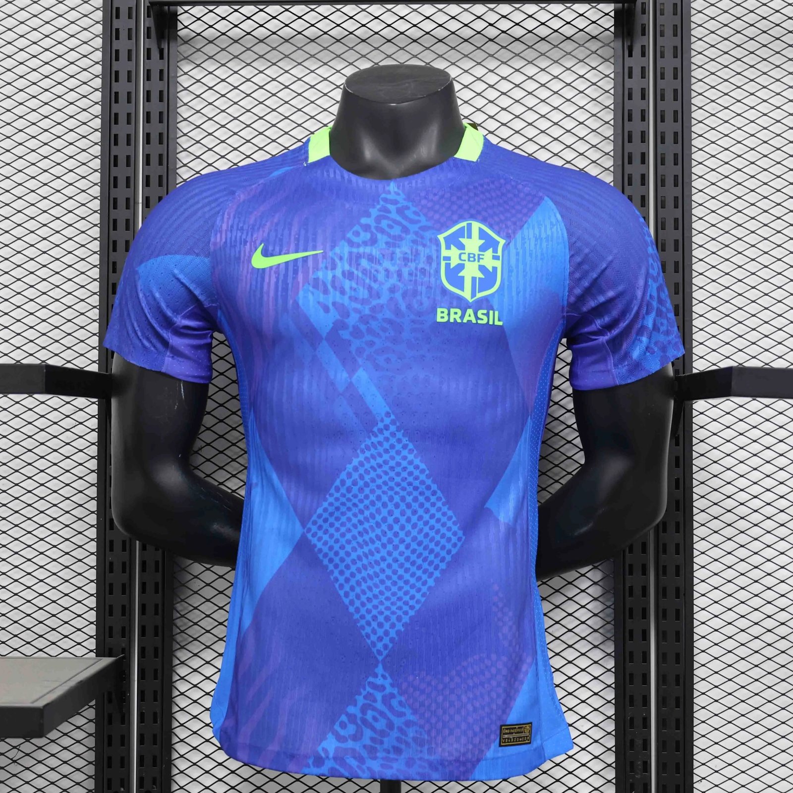Brazil Authentic Soccer Jersey Away Shirt 2025