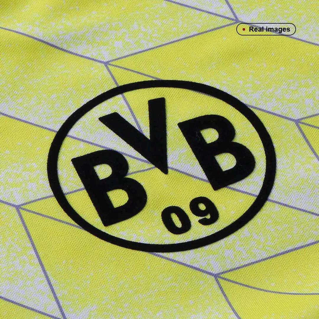 Borussia Dortmund Retro Jersey Home Soccer Shirt 1988-89