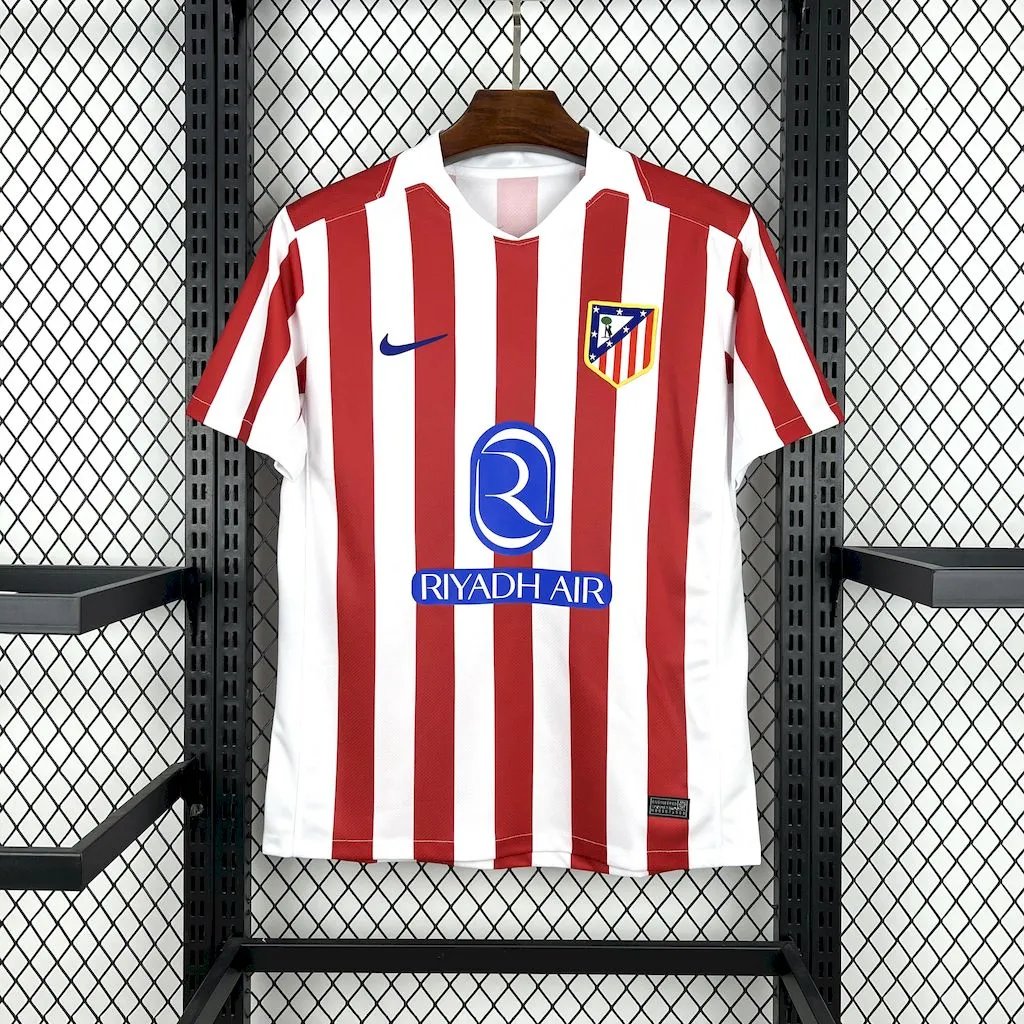 Atletico Madrid Soccer Jersey Home Custom Shirt 2025/26