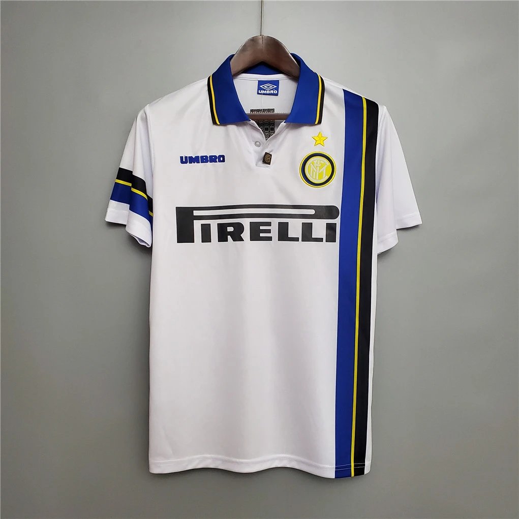 0fd1635ca0b6c71a145bf8692507205a330ff85a Inter Milan Jersey Custom Away Soccer Jersey 1997/98