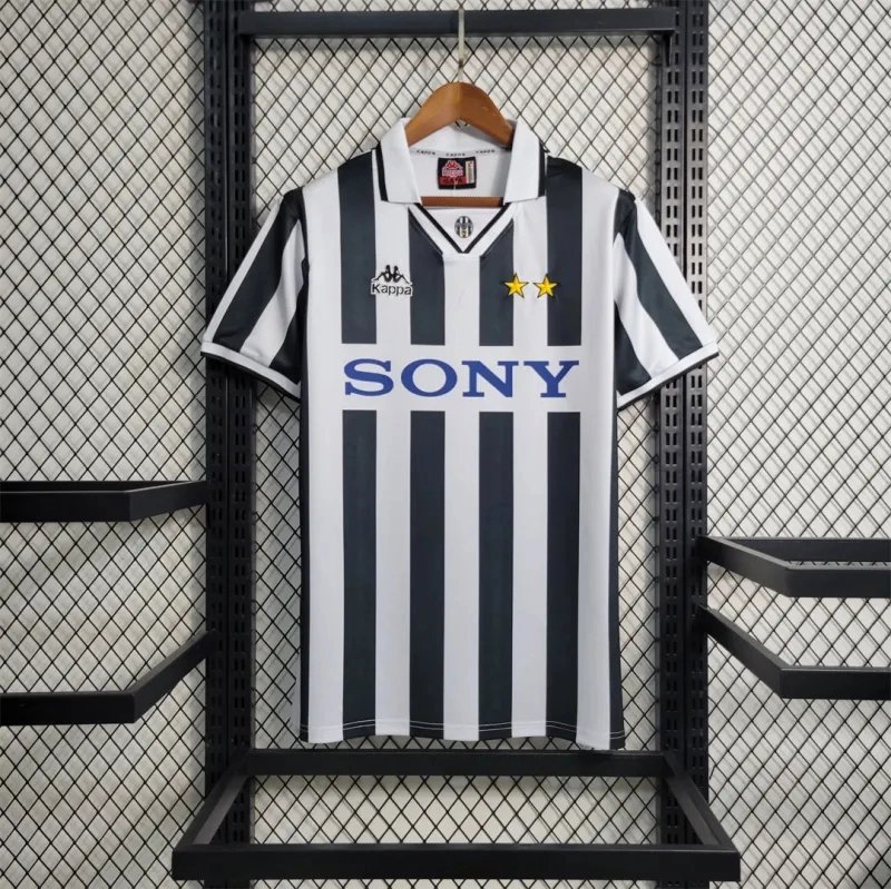 Juventus Retro Soccer Jersey Home Custom Shirt 1995-97