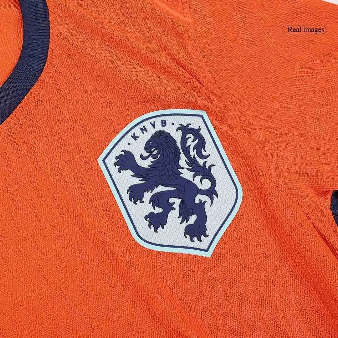 Netherlands Authentic Soccer Jersey Home Shirt EURO 2024
