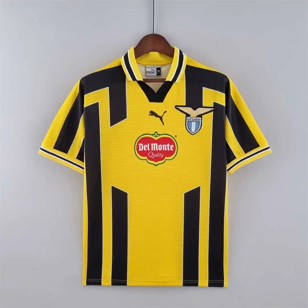 Lazio Retro Soccer Jersey Third Away Custom Shirt 1999/00