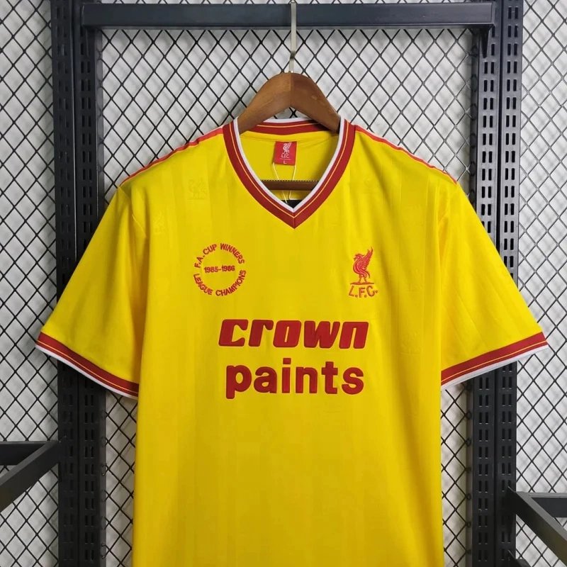 Liverpool Retro Football Jersey Away Custom Shirt 1981-84