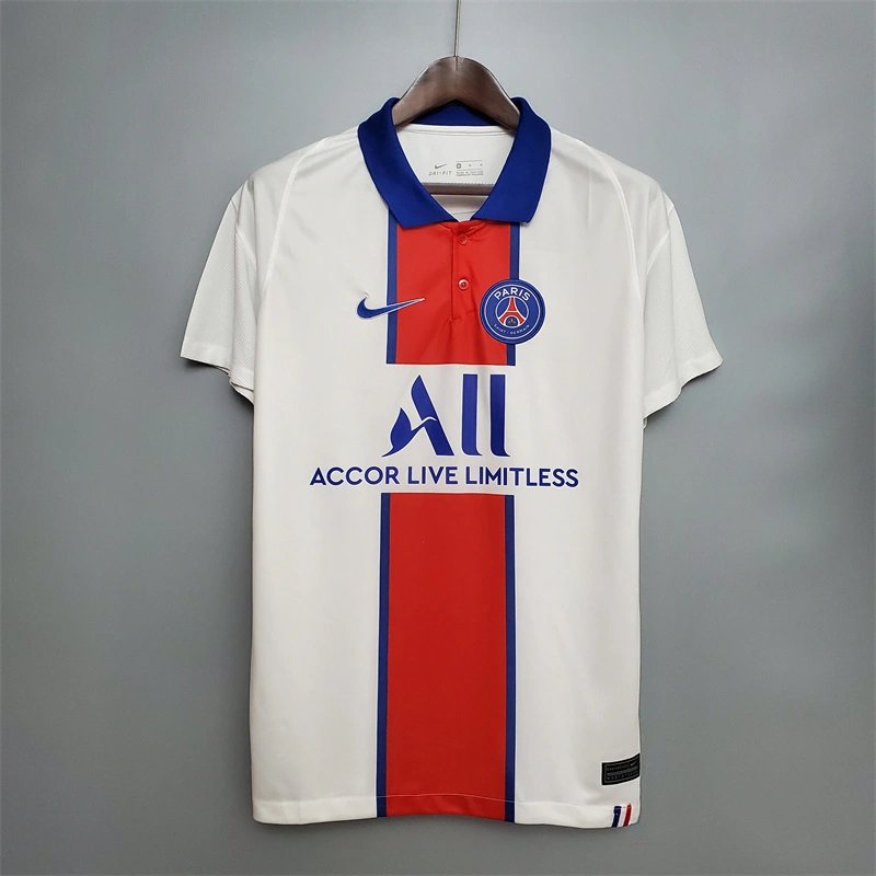 12aed0fc14137af1f07fab991d76026fc2ab8e9a PSG Retro Jersey Away Soccer Shirt 2020/21