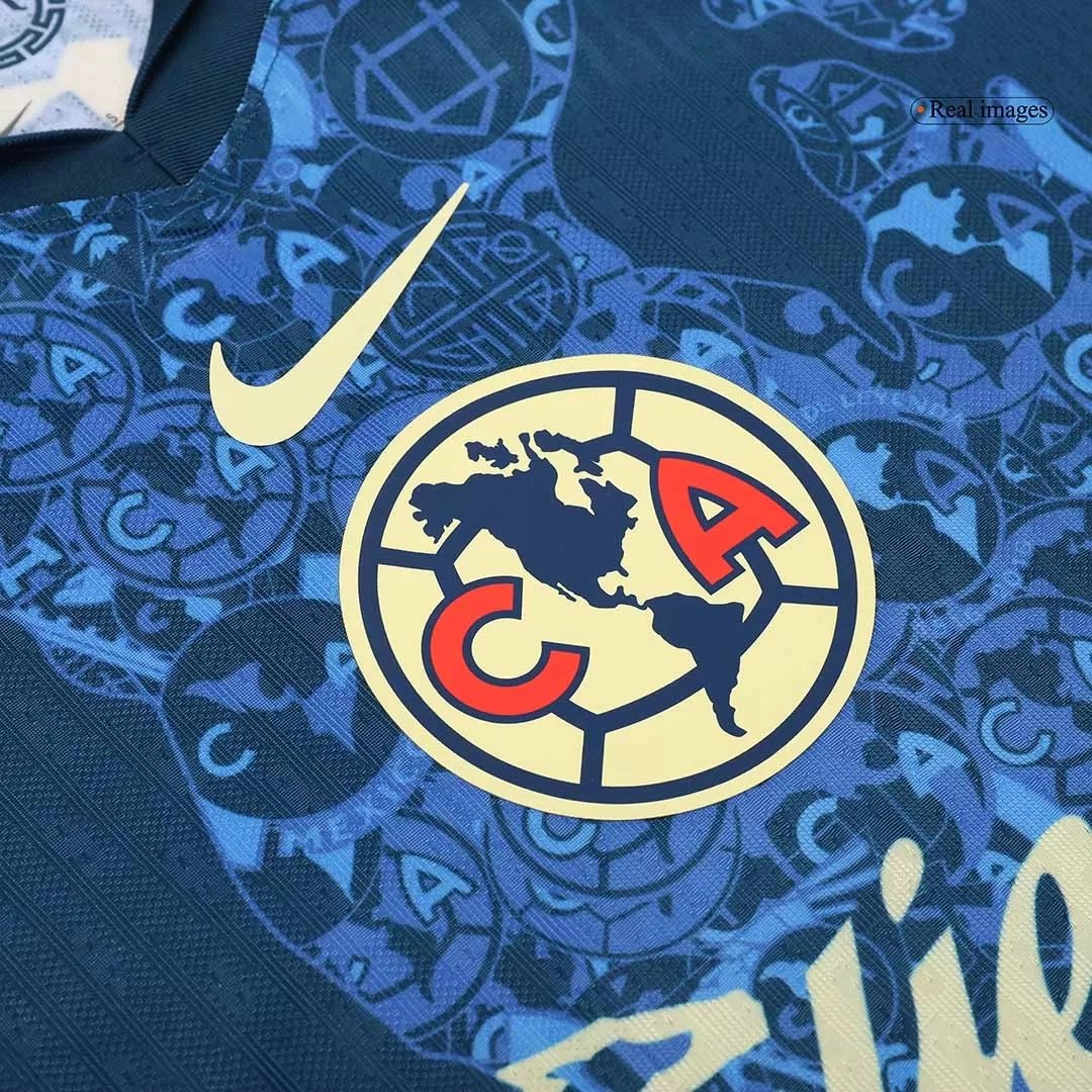 Club America Authentic Soccer Jersey Away Shirt 2024/25