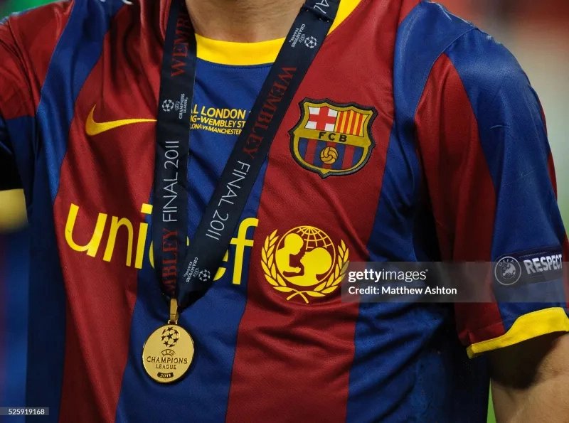 Authentic Barcelona Retro Jersey Home Soccer Shirt 2010-11