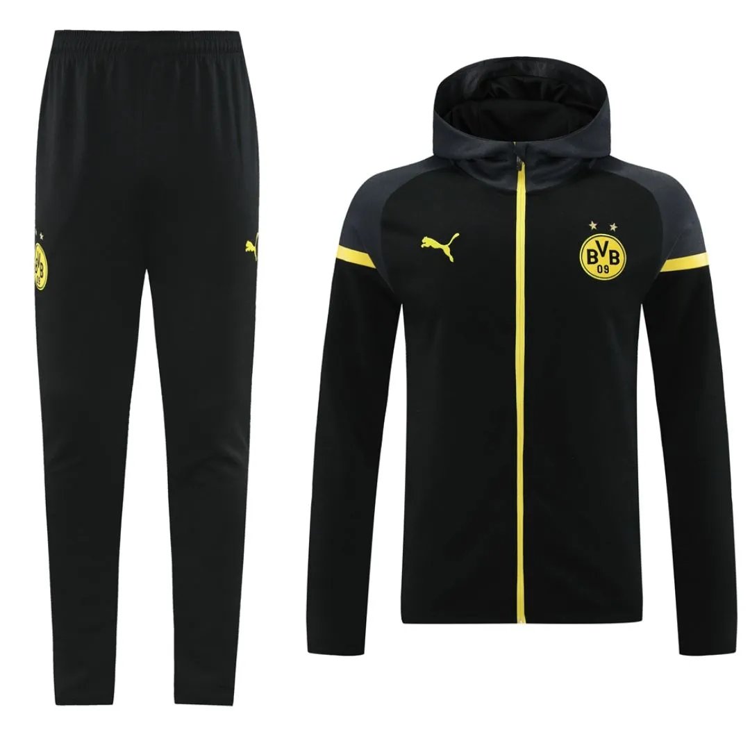 135796d127393e9da64c2ed33d9fe652a6ee482f Borussia Dortmund Hoodie Training Kit (Jacket+Pants) 2024/25