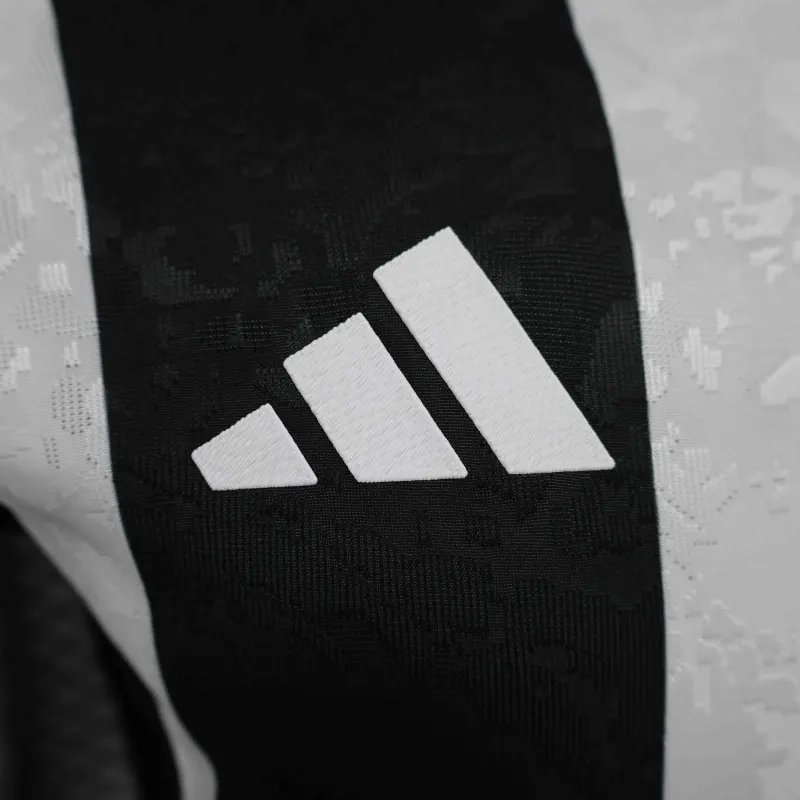 Juventus Authentic Soccer Jersey Home Long Sleeve Shirt 2024/25