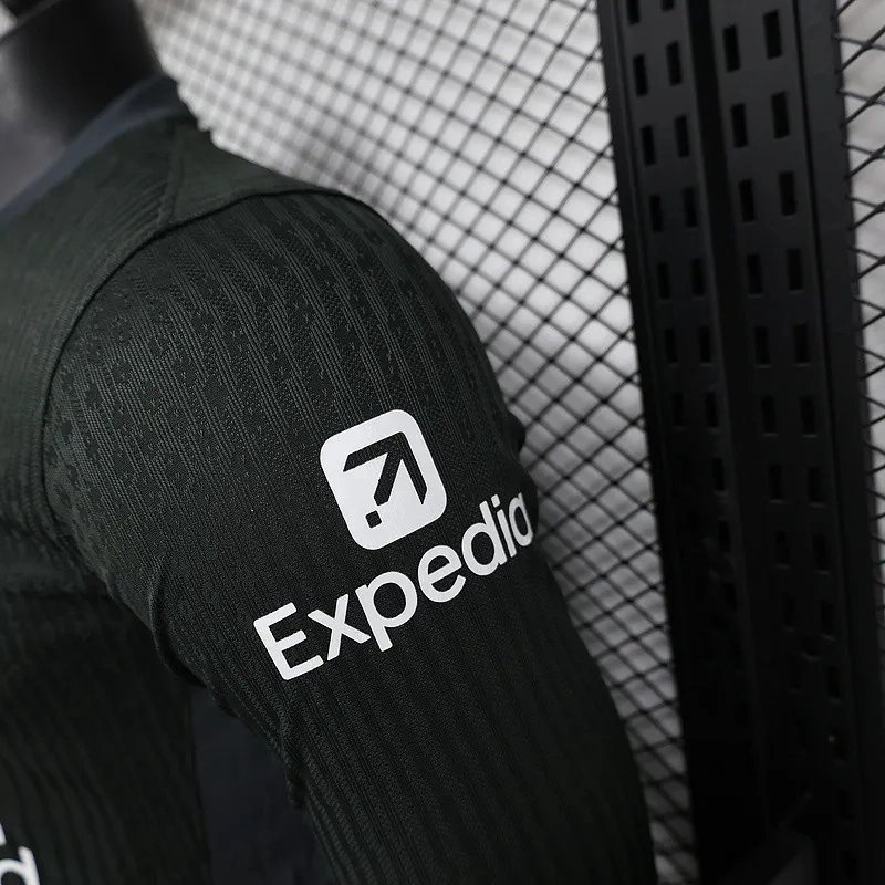 Liverpool Authentic Football Jersey Away Long Sleeve Shirt 2024/25