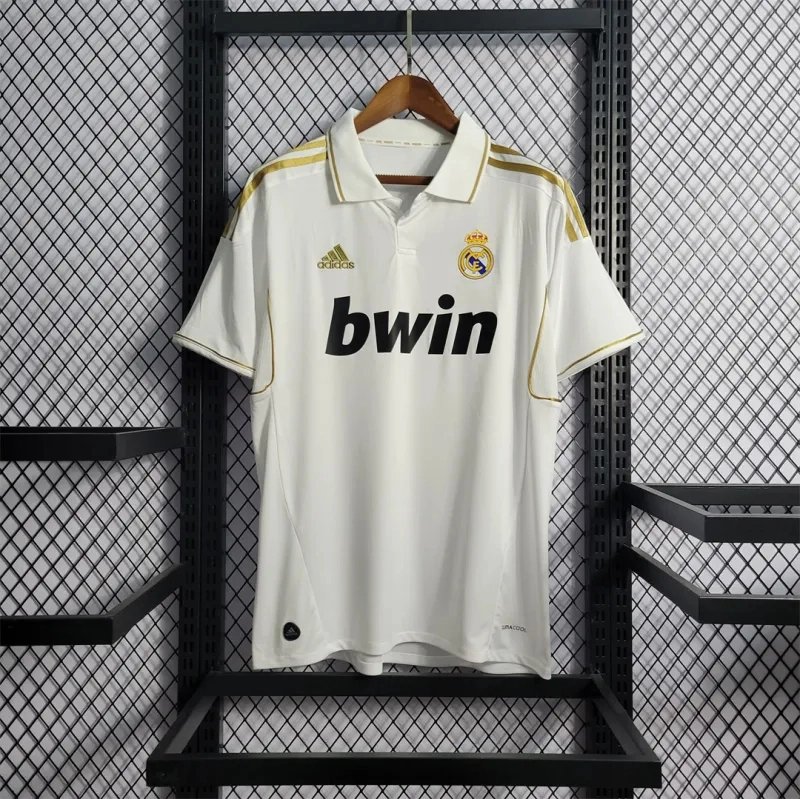 16308cb380074e408bd5decbfcea58023084c051 Real Madrid Retro Jersey Home Soccer Custom Shirt 2011/12