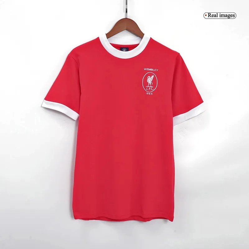 Liverpool Retro Football Jersey FA Cup Final Custom Shirt 1965