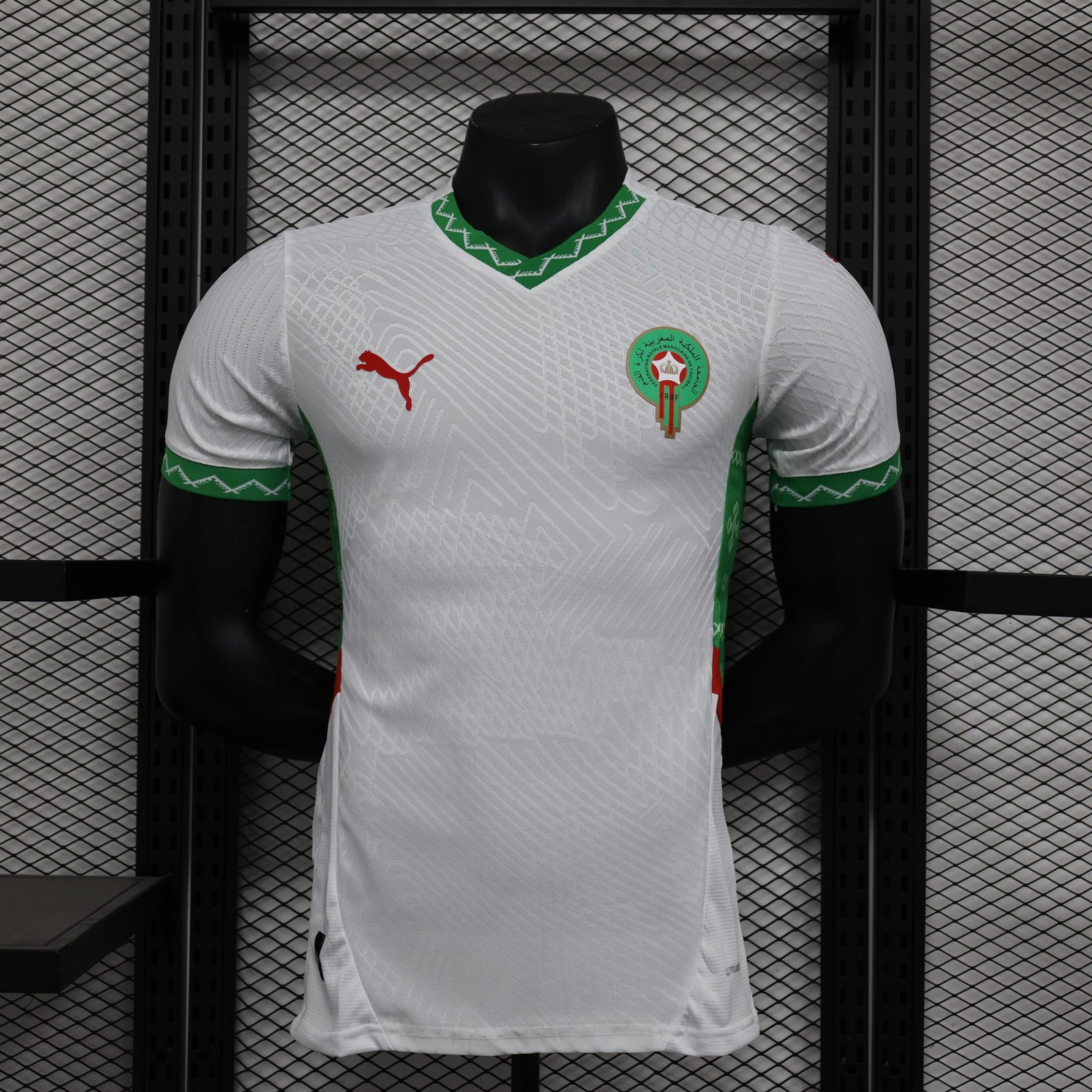 Morocco Authentic Soccer Jersey Away Shirt 2024-25