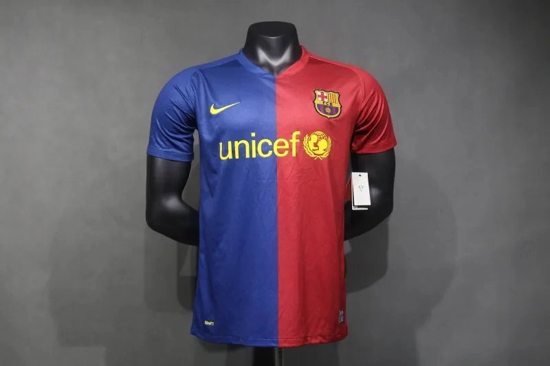 Authentic Barcelona Retro Jersey Home Soccer Shirt 2008-09