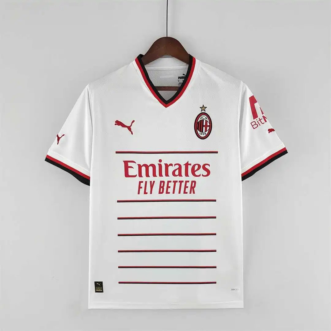 AC Milan Retro Soccer Jersey Away Custom Shirt 2022/23