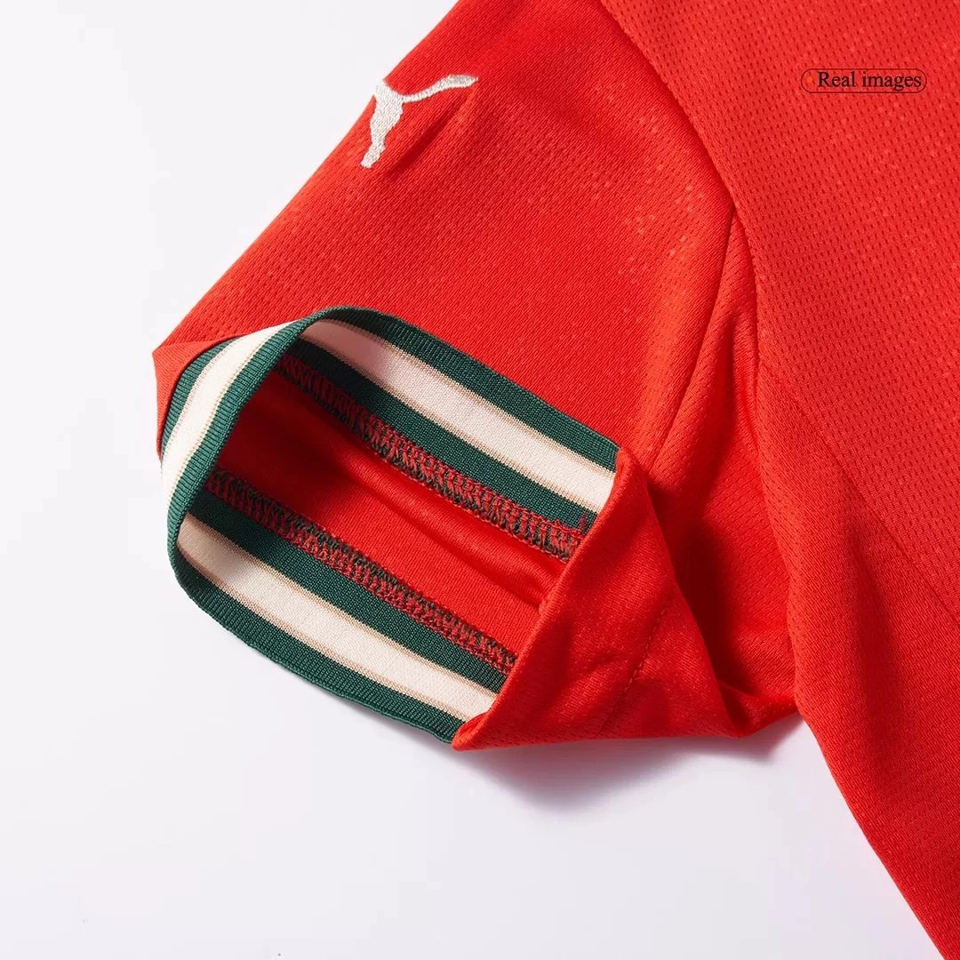 Portugal Soccer Jersey Home Women's Custom Shirt 2025