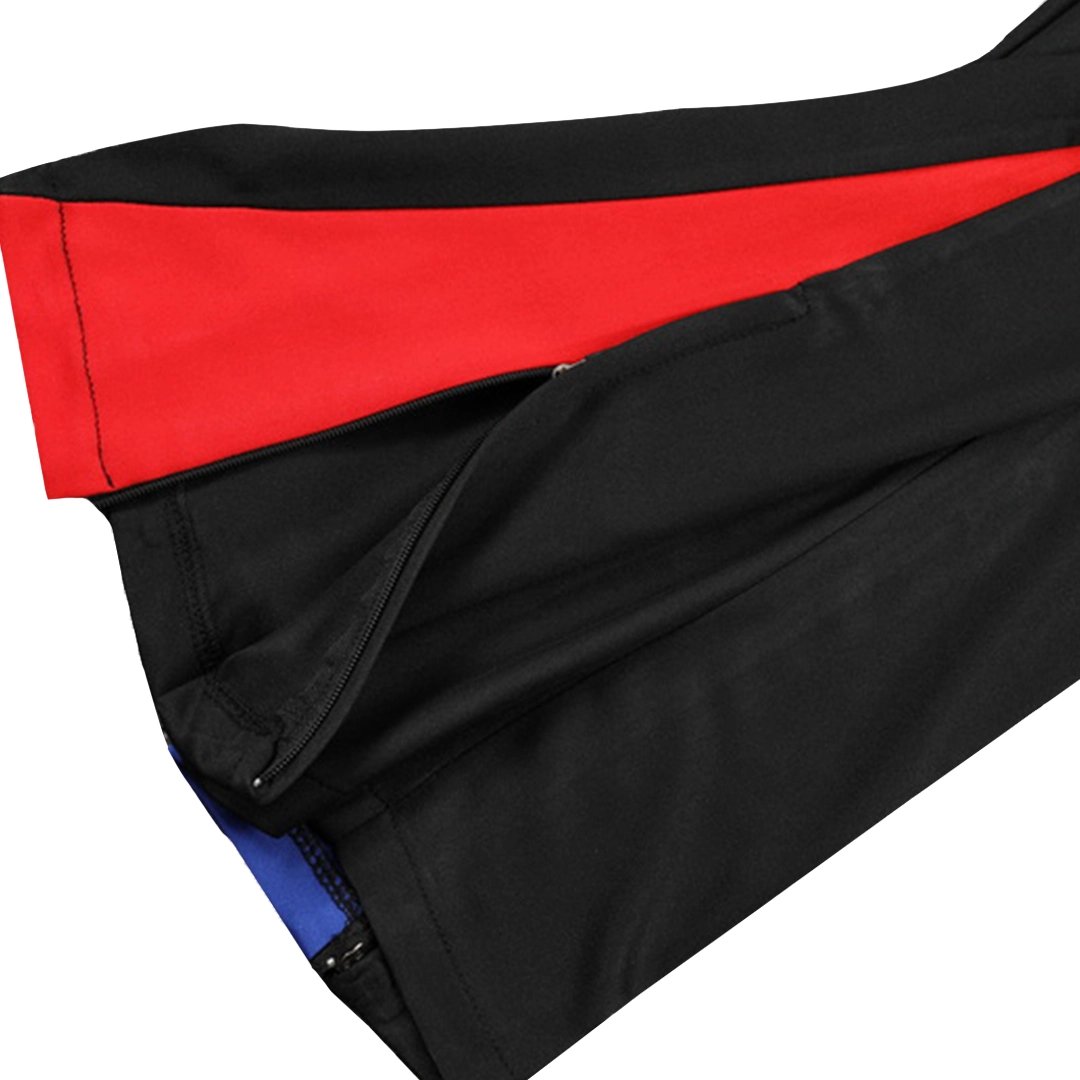 Kids Barcelona Zipper Sweat Kit (Top+Pants) 2024/25